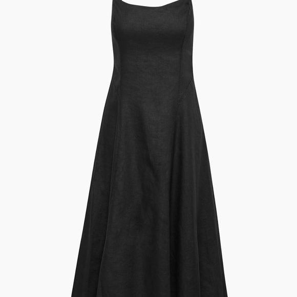 Aritzia Wilfred Finery Linen Midi Dress - Picture 3 of 8